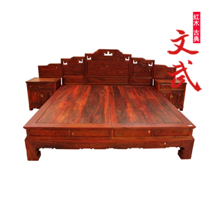 紅木床價(jià)格與紅木家具床圖片解析