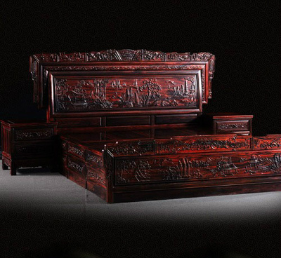 瑞名華紅木床 品味黑酸枝床的典雅與傳承